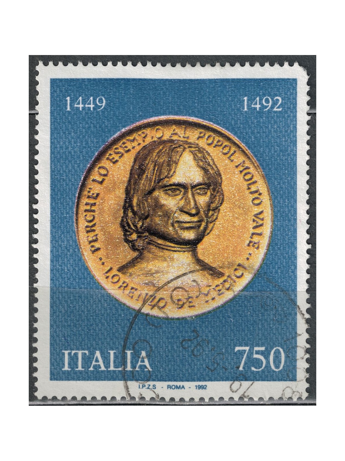 ITALY 1992 Lorenzo De' Medici us