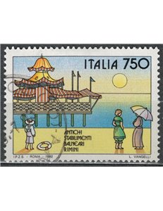 ITALY 1992 Rimini beach resorts us