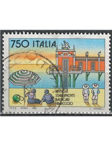 ITALY 1992 Beach resorts Viareggio us