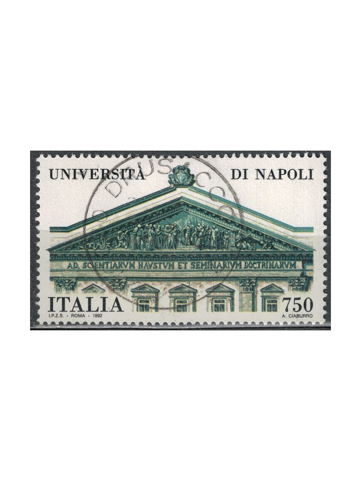 ITALY 1992 University of Naples us
