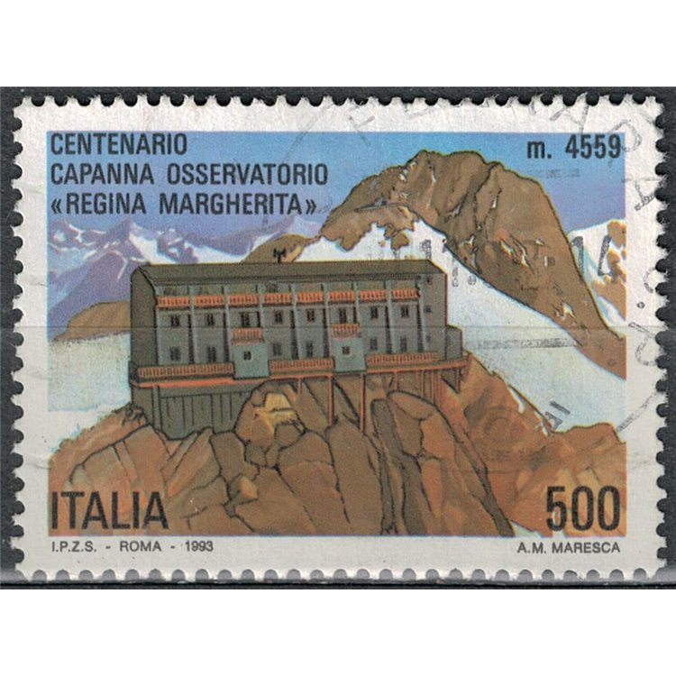 ITALY 1993 Regina Margherita Observatory us