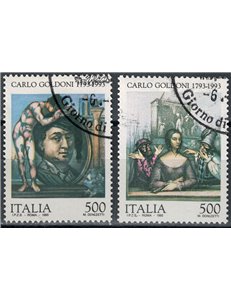 ITALIA 1993 Carlo Goldoni 2v us