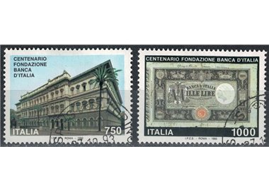 ITALY 1993 Bank of Italy 2v us