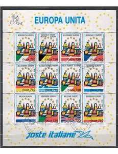 ITALY 1993 United Europe s/s us