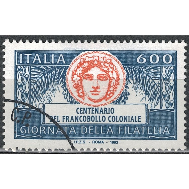 ITALIA 1993 Giornata della filatelia us