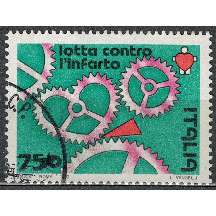 ITALY 1993 Fight against heart attack us