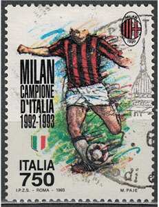 ITALY 1993 Milan champion of Italy us