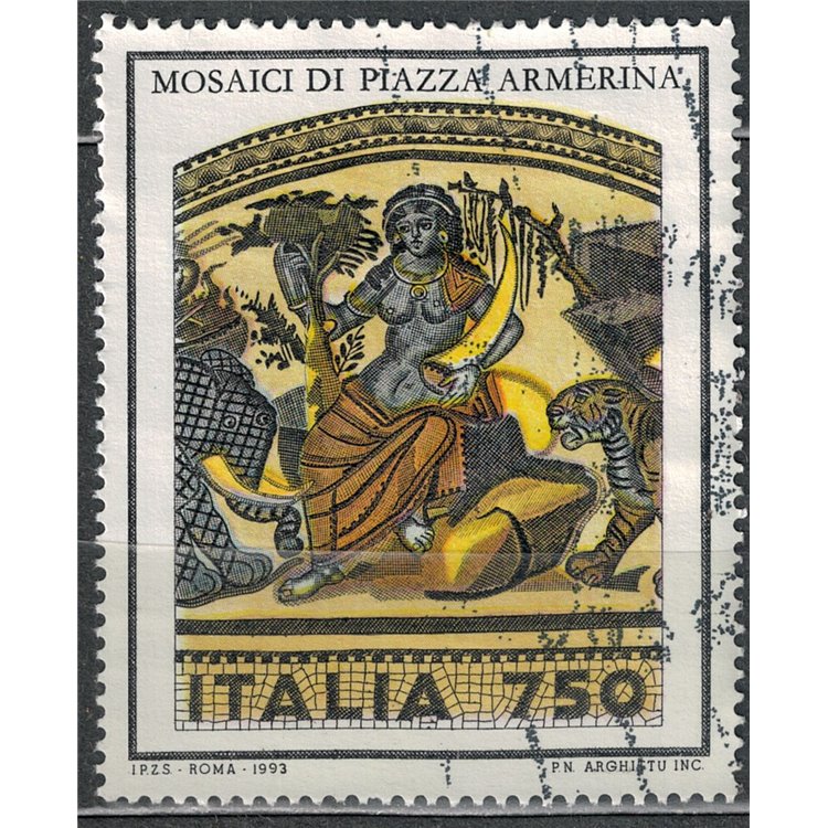 ITALY 1993 Mosaics of Piazza Armerina us