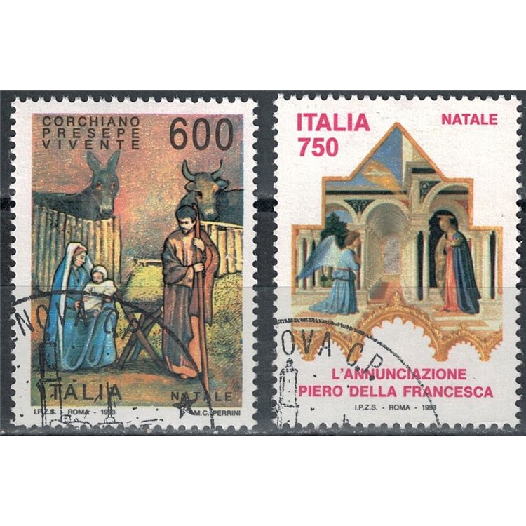 ITALIA 1993 Natale 2v us
