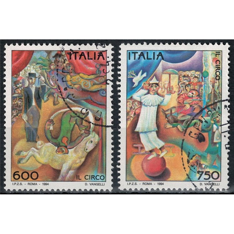 ITALIA 1994 Il circo 2v us