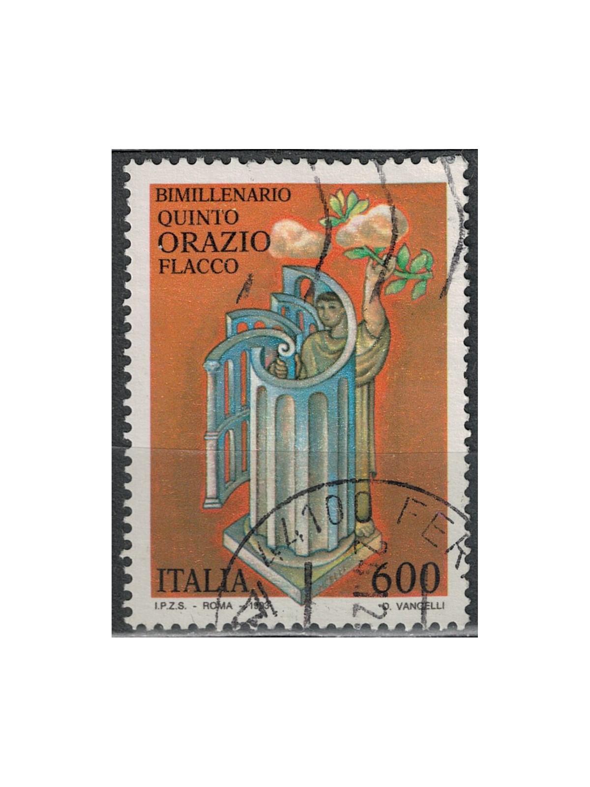 ITALY 1993 Quintus Horatius Flaccus us