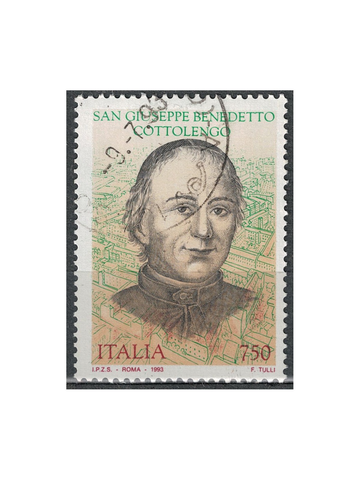 ITALY 1993 San Giuseppe Benedetto Cottolengo us