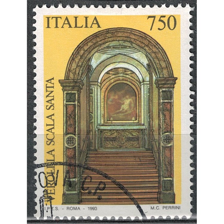 ITALY 1993 Holy Stairs of Veroli us
