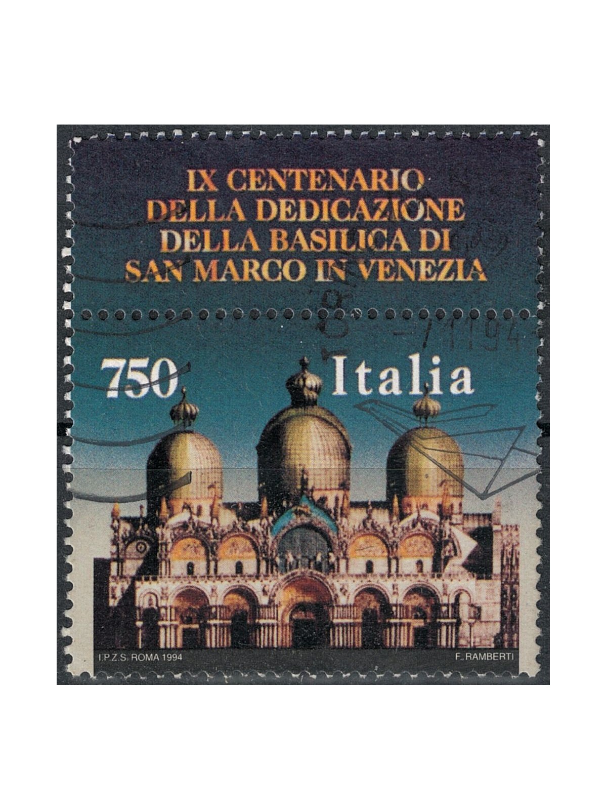 ITALIA 1994 Basilica di San Marco us