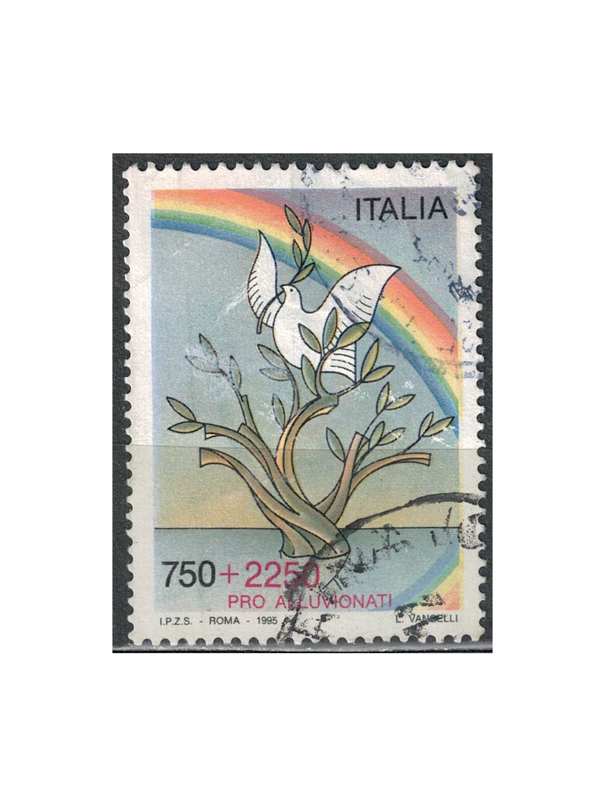 ITALIA 1995 Pro alluvionati us