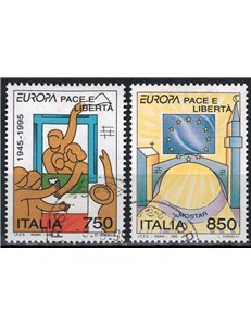 ITALIA 1995 Europa 2v us
