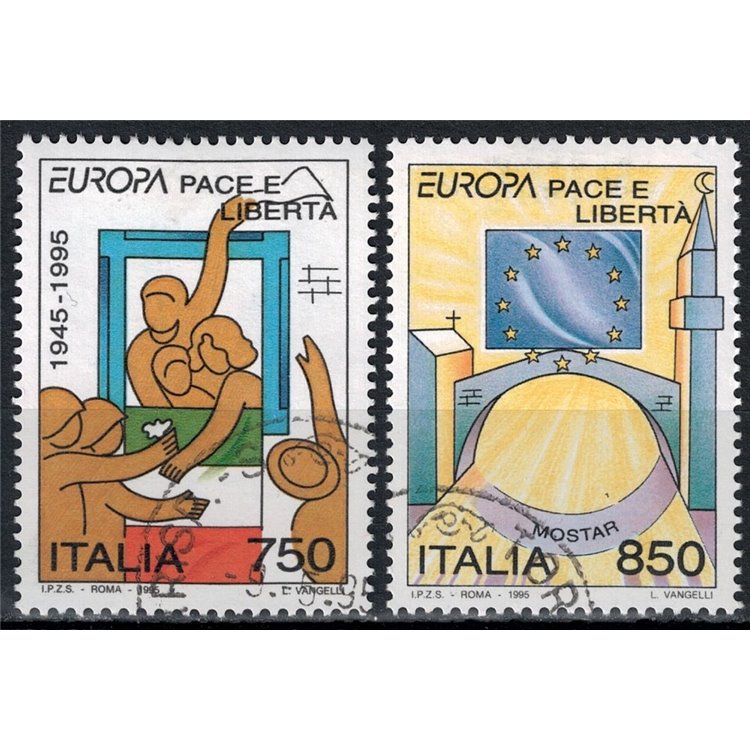 ITALIA 1995 Europa 2v us