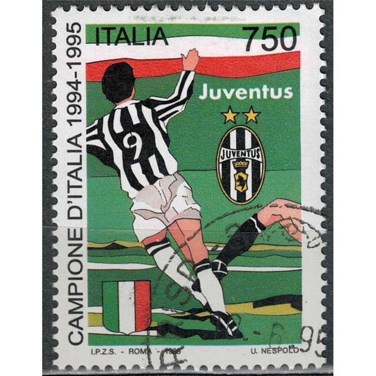 ITALY 1995 Juventus champion of Italy us