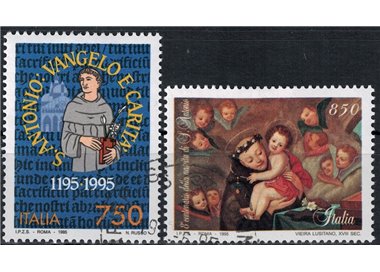 ITALY 1995 Saint Anthony of Padua 2v us