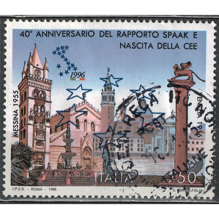 ITALY 1996 Spaak and EEC us