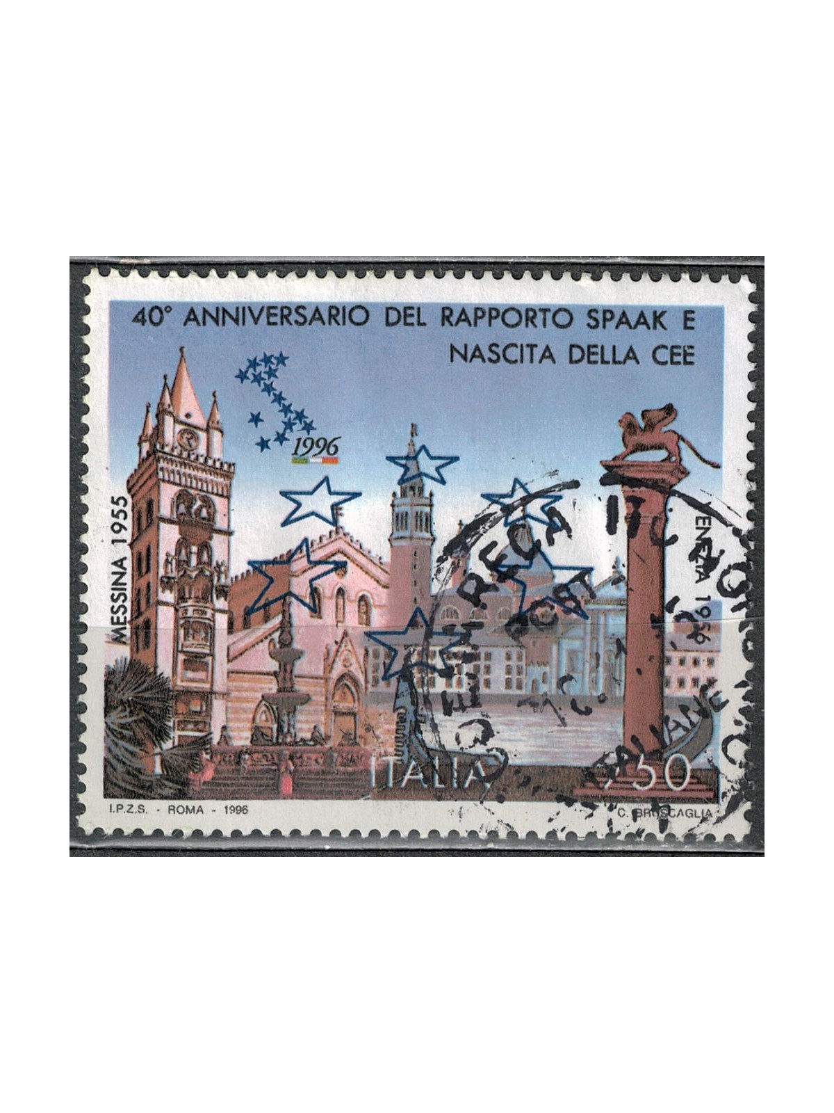 ITALY 1996 Spaak and EEC us