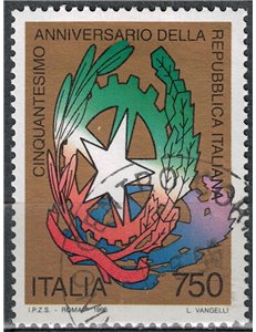 ITALIA 1996 Anniversario della Repubblica us