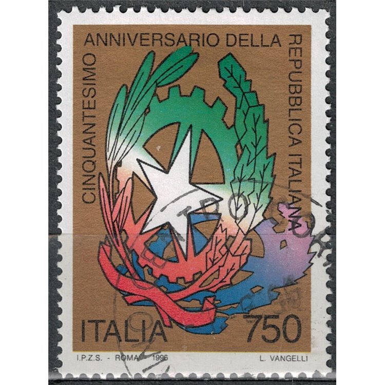 ITALY 1996 Anniversary of the Republic us