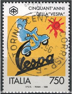ITALIA 1996 Anniversario Vespa us