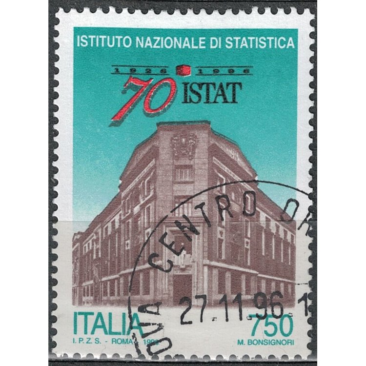 ITALY 1996 ISTAT Anniversary us