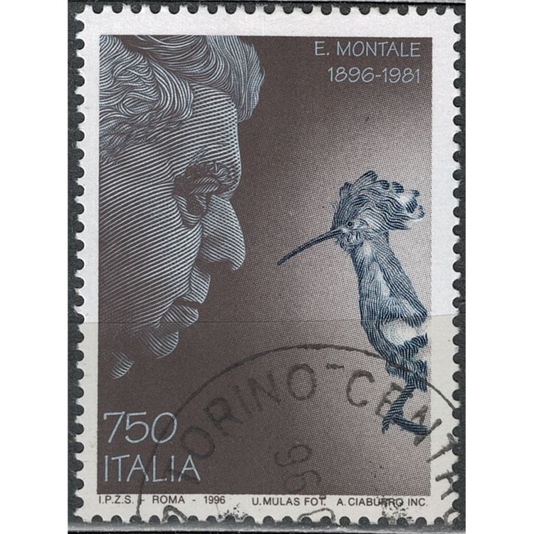 ITALY 1996 Eugenio Montale us