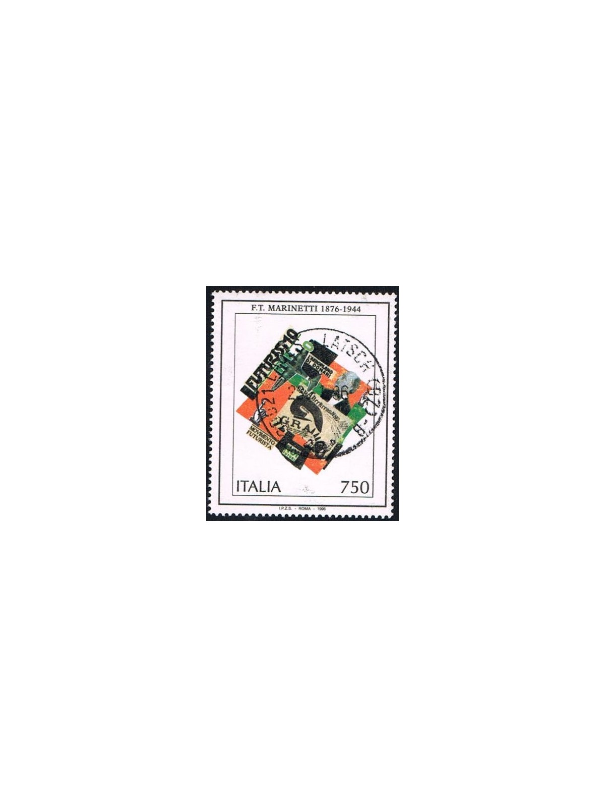 ITALY 1996 Filippo Tommaso Marinetti us