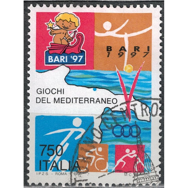 ITALIA 1996 Giochi del Mediterraneo us