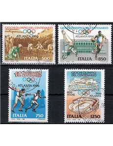 ITALY 1996 Olympic Games 4v us