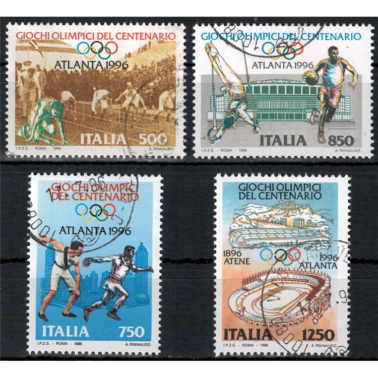 ITALIA 1996 Giochi Olimpici 4v us