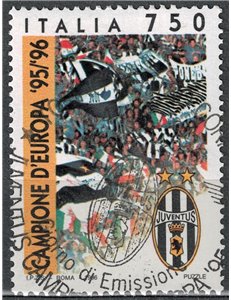 ITALIA 1996 Juventus campione d'Europa us