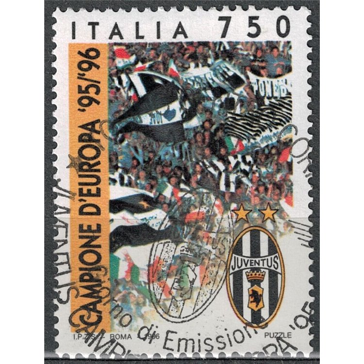 ITALIA 1996 Juventus campione d'Europa us