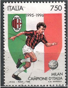 ITALY 1996 Milan champion of Italy us