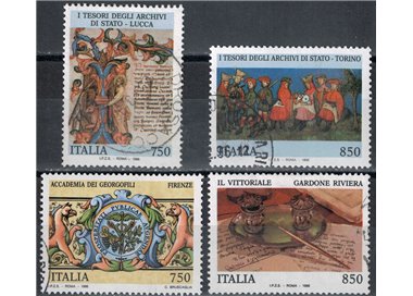 ITALY 1996 Archives and Museums 4v us