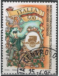 ITALIA 1996 Museo postale us