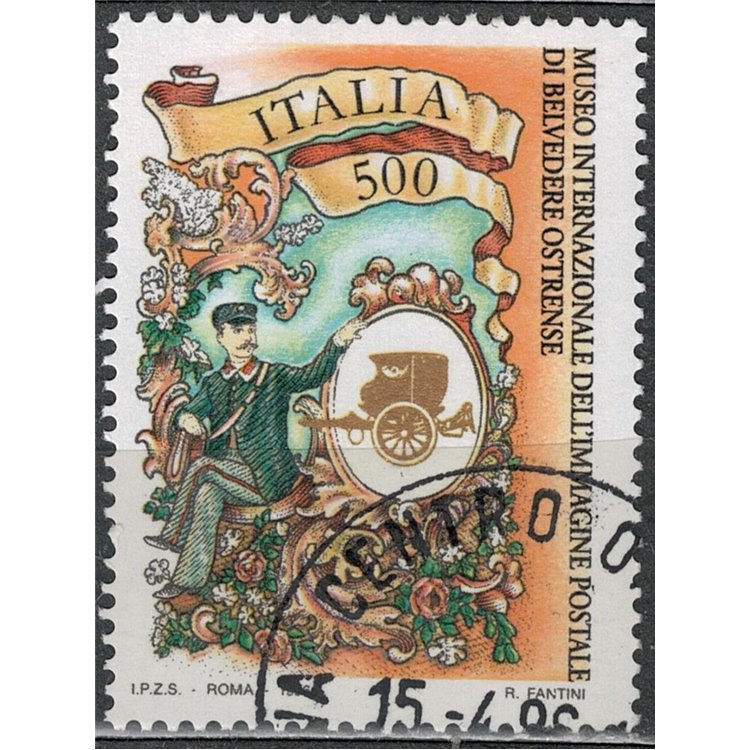 ITALIA 1996 Museo postale us