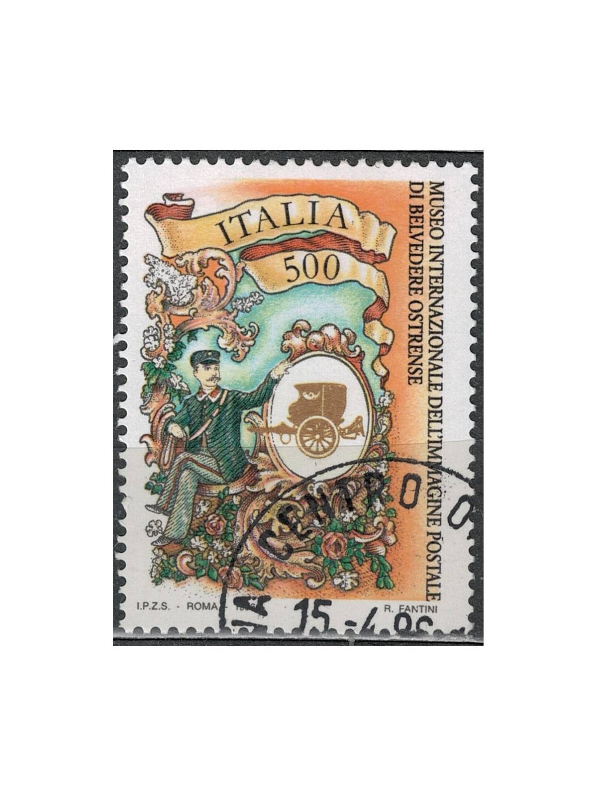 ITALY 1996 US Postal Museum
