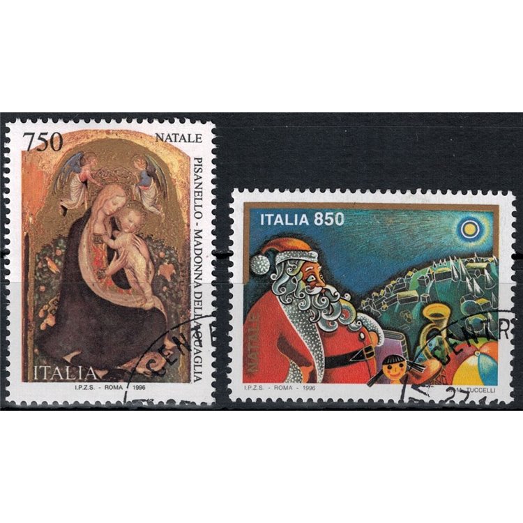 ITALIA 1996 Natale 2v us