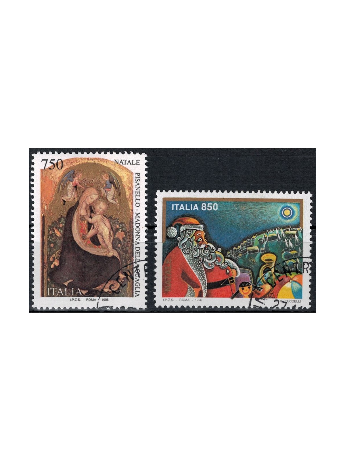ITALIA 1996 Natale 2v us