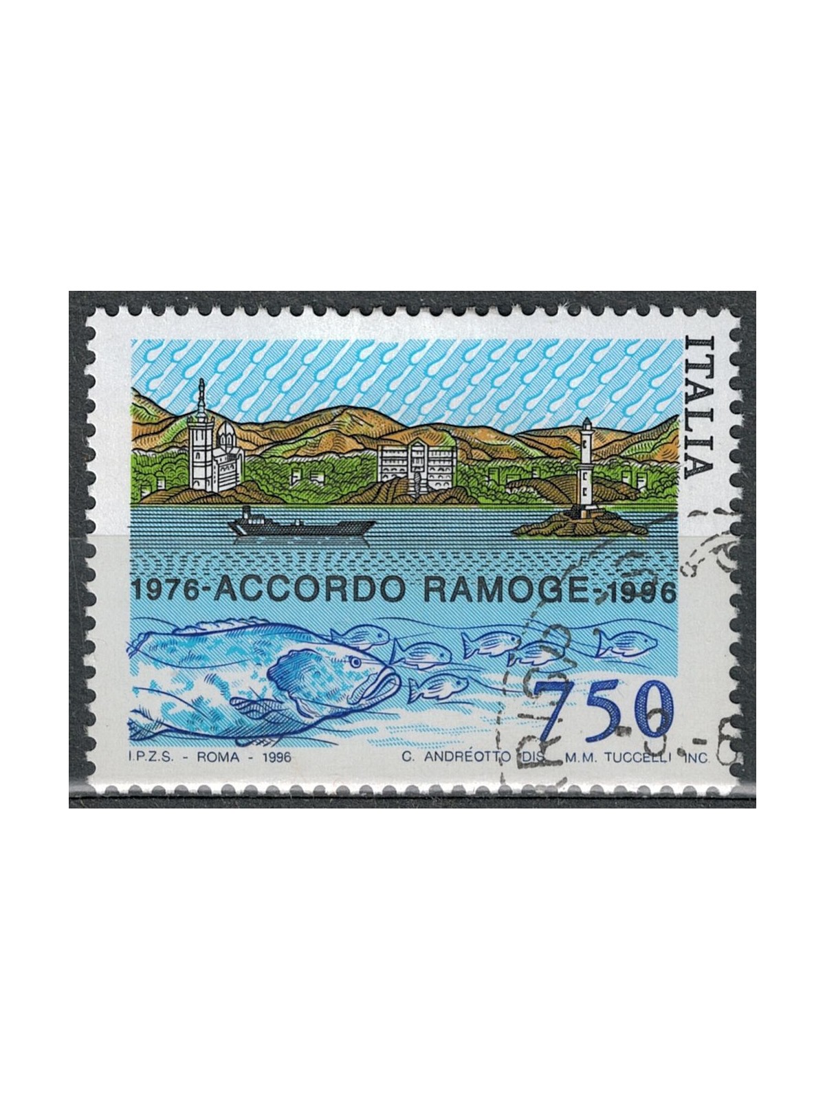 ITALIA 1996 Accordo RAMOGE us