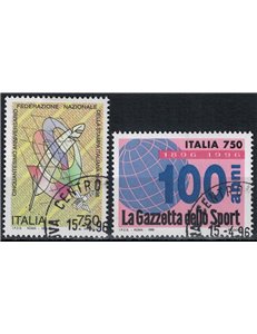 ITALIA 1996 Stampa e Gazzetta 2v us