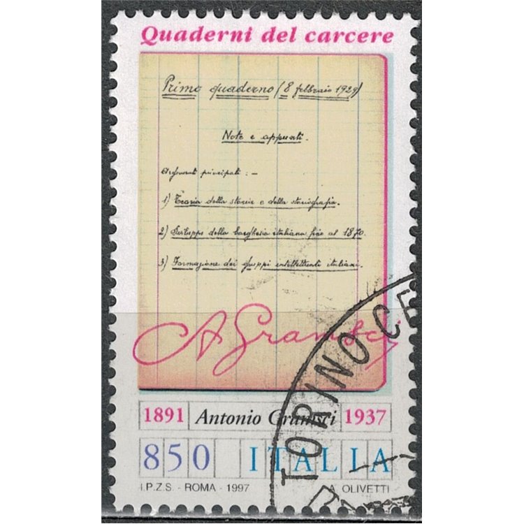 ITALIA 1997 Antonio Gramsci us