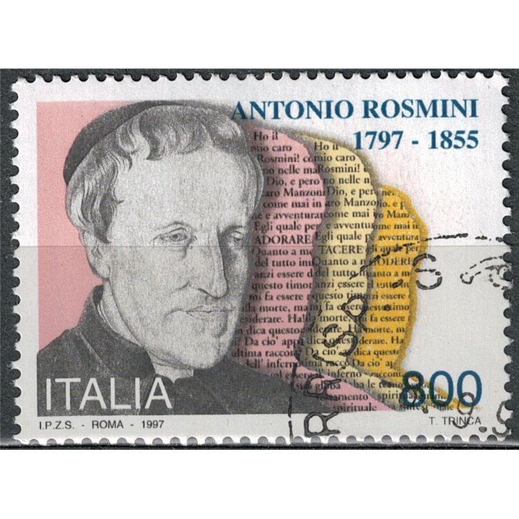 ITALIA 1997 Antonio Rosmini us