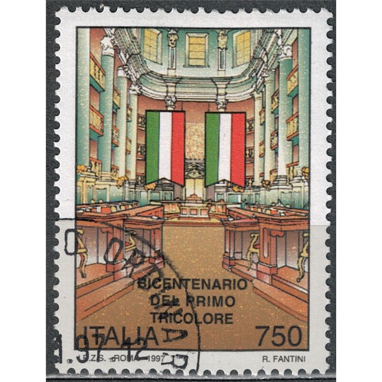 ITALIA 1997 Bandiera tricolore us
