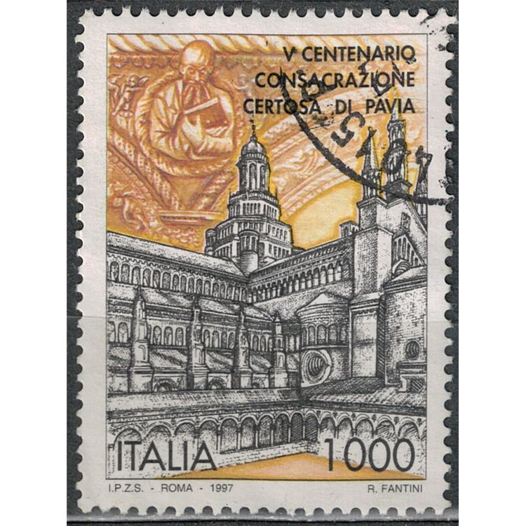 ITALY 1997 Certosa Church of Pavia us