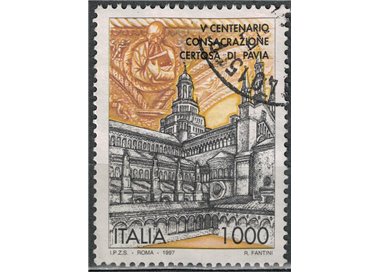 ITALIA 1997 Chiesa Certosa di Pavia us